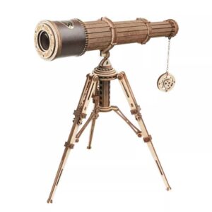 3D puslespil kikkert i træ - Rokrâ¢ style teleskop